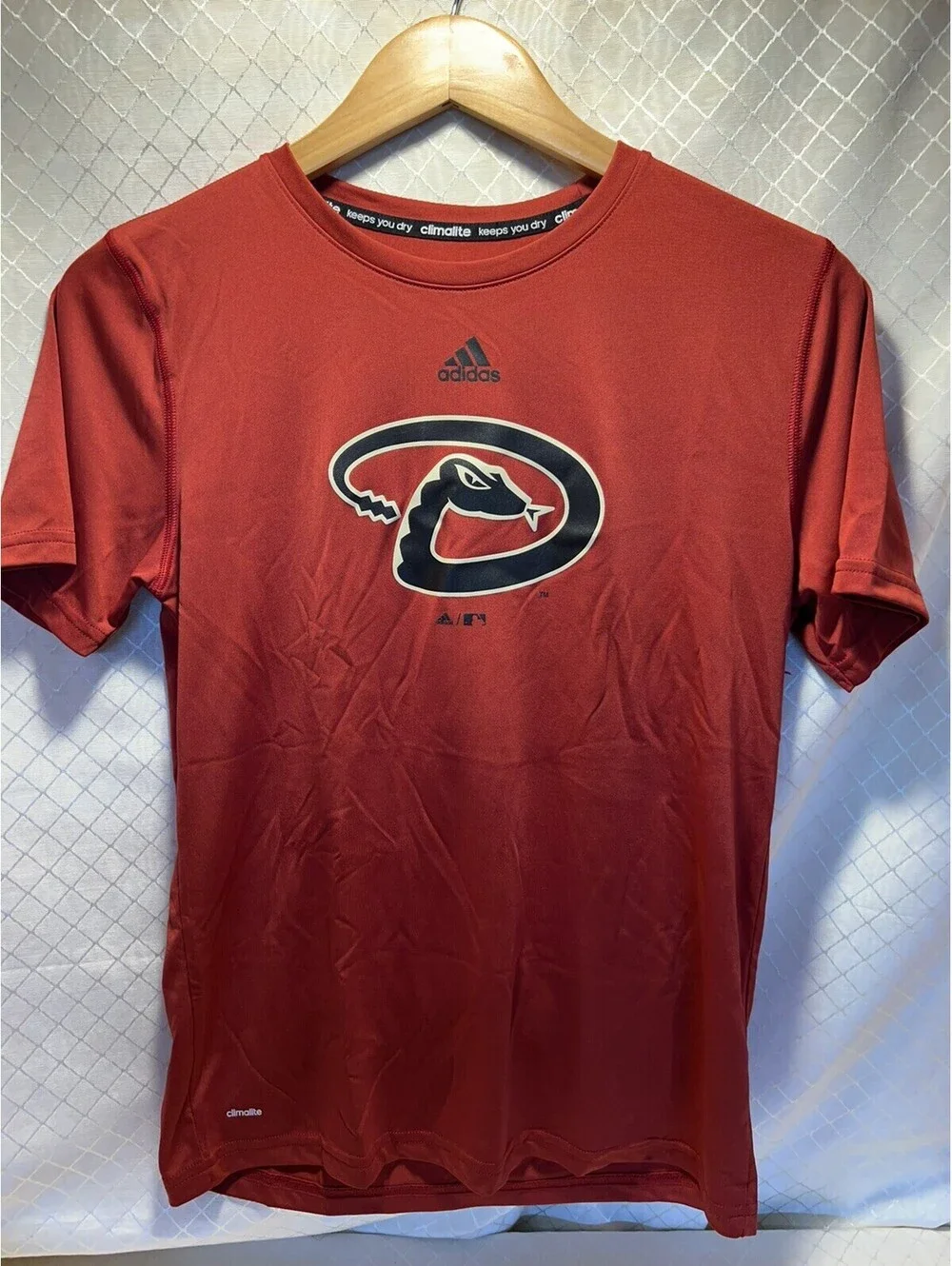 Adidas Arizona Diamondbacks MLB Climalite Tshirt Youth Large